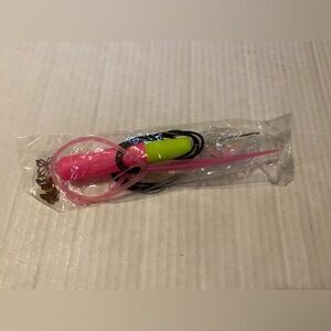 Pink Crotchet hook and butterfly accessories